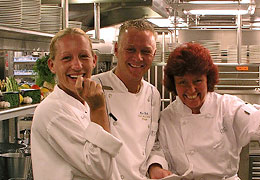 Elisabeth Strunz mit Team